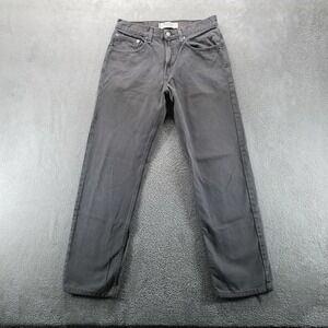 VTG Levis 505 Jeans Mens 31x34 Gray Regular Straight‎ Mid Rise Y2K Denim